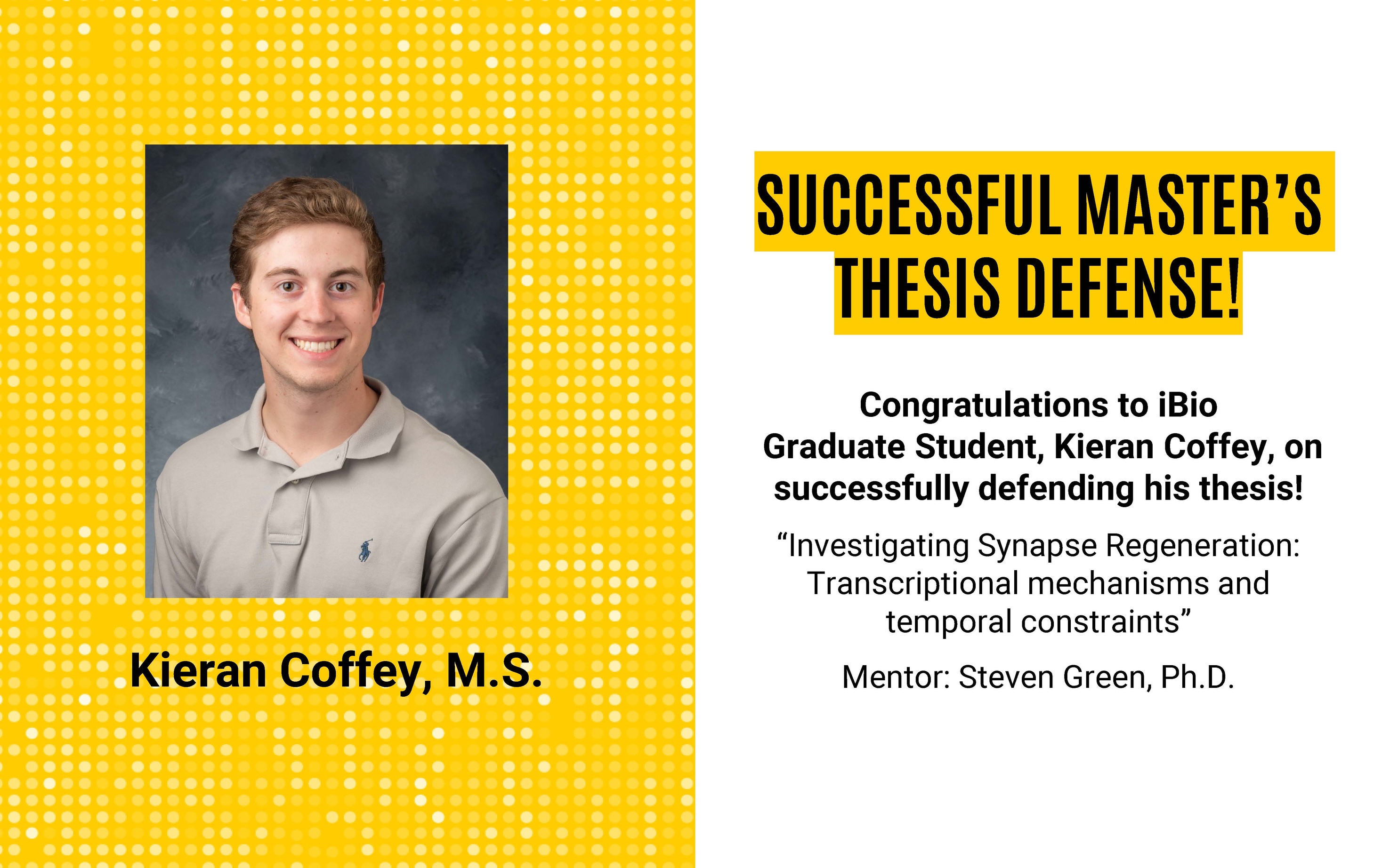 Photo of Kieran Coffey