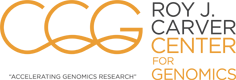Picture of the Roy J. Carver Center for Genomics logo