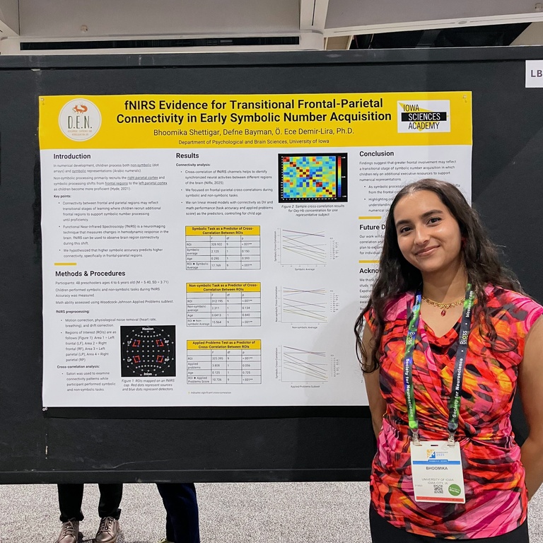 Photo of Bhoomika Shettigar at SfN. 